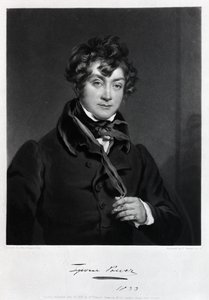 Tyrone Power, grawerowany przez Jamesa Sandsa, c.1833